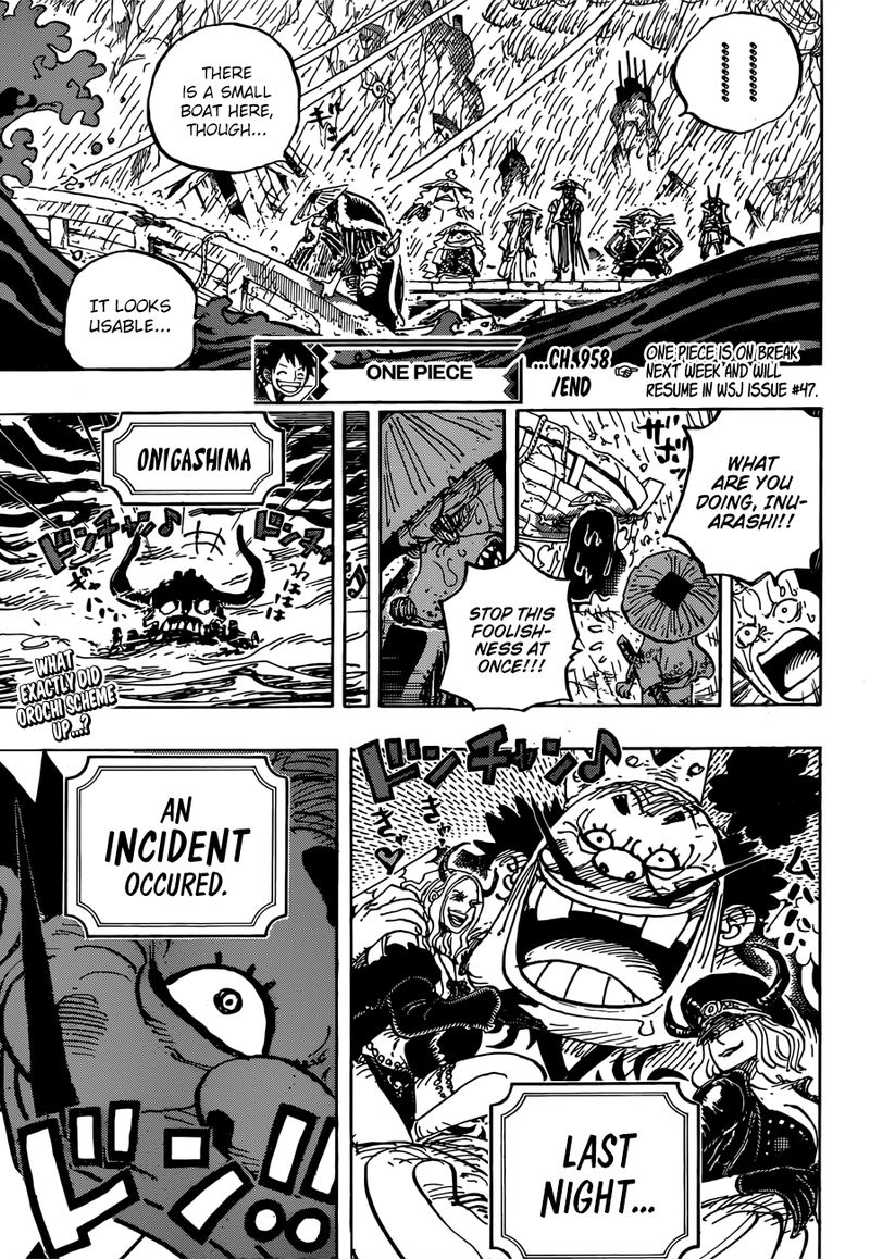 One Piece Manga Chapter 958 page 13 - The Promised Port