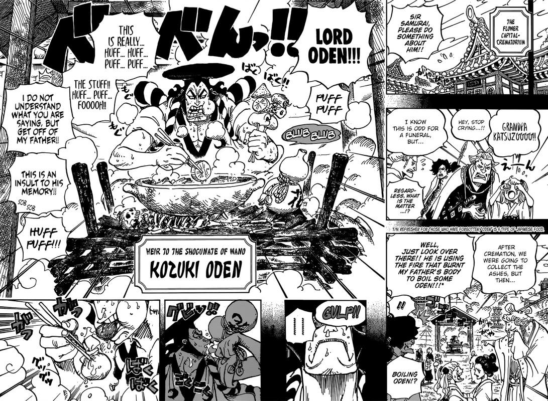 One Piece Manga Chapter 960 page 12 - Introducing Kouzuki Oden