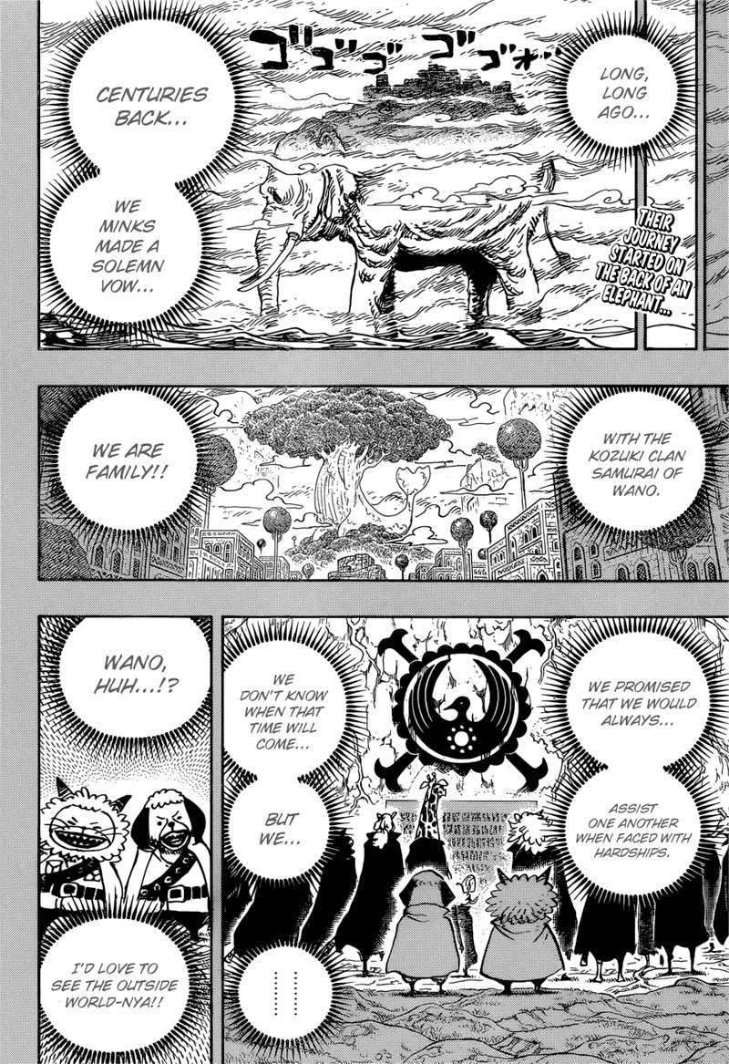 One Piece Manga Chapter 963 page 2 - Becoming Samurai