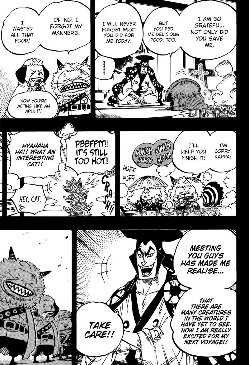 One Piece Manga Chapter 963 page 7 - Becoming Samurai