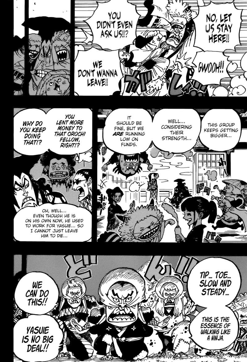 One Piece Manga Chapter 963 page 8 - Becoming Samurai