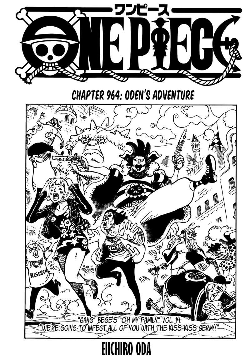 One Piece Manga Chapter 964 page 1 - Oden's Adventure