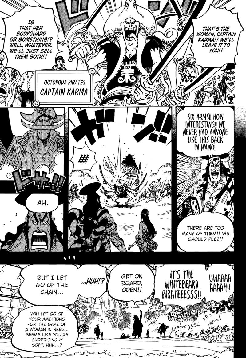 One Piece Manga Chapter 964 page 13 - Oden's Adventure