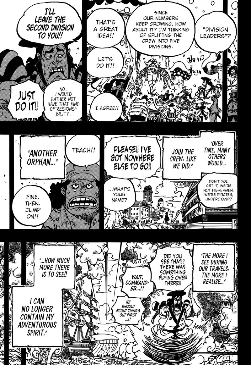 One Piece Manga Chapter 965 page 5 - The Kurozumi Family's Plot