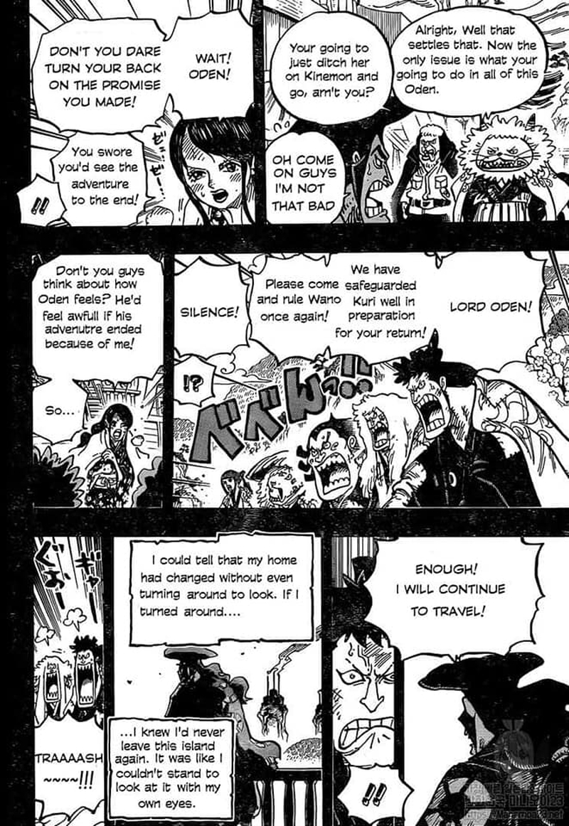 One Piece Manga Chapter 967 page 10 - Roger's Adventure