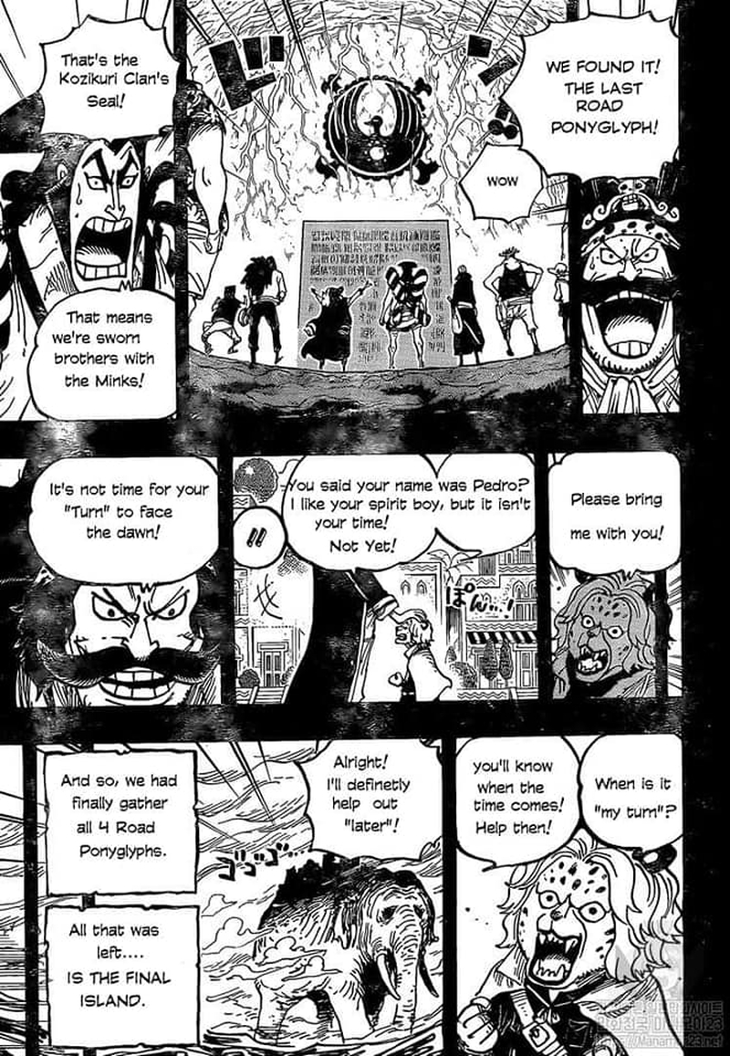 One Piece Manga Chapter 967 page 13 - Roger's Adventure