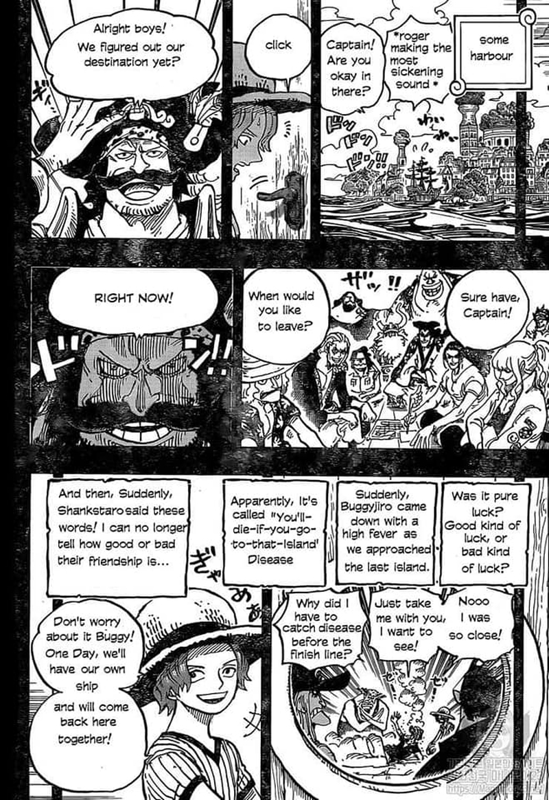 One Piece Manga Chapter 967 page 14 - Roger's Adventure