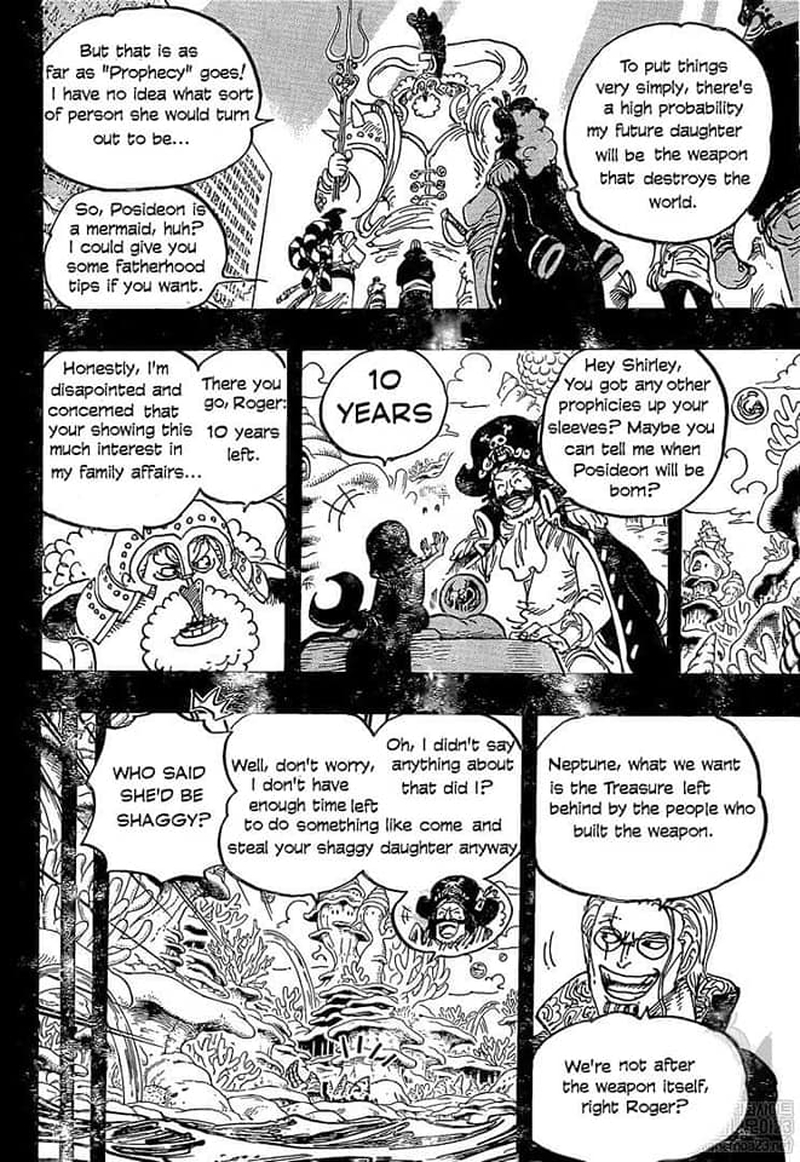 One Piece Manga Chapter 967 page 8 - Roger's Adventure