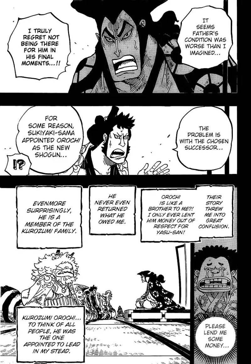 One Piece Manga Chapter 968 page 11 - Oden's Return