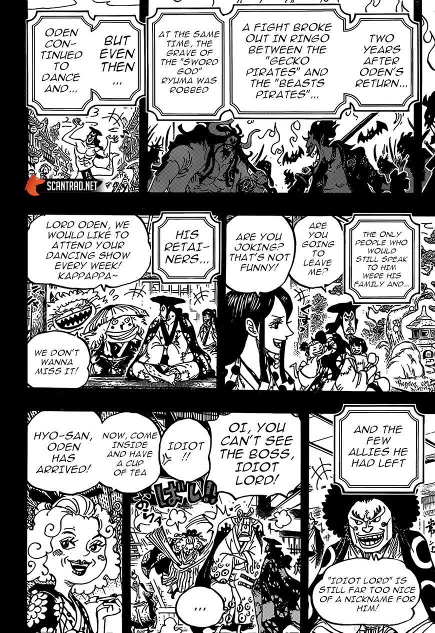 One Piece Manga Chapter 969 page 10 - Fool of a Lord