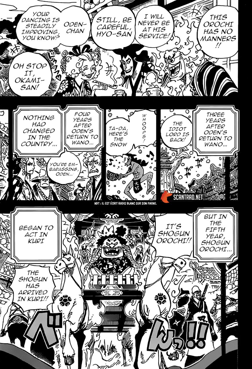 One Piece Manga Chapter 969 page 11 - Fool of a Lord