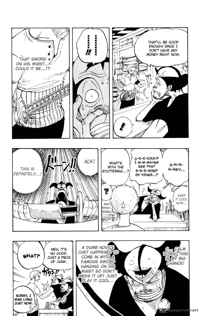 One Piece Manga Chapter 97 page 6 - Sandai Kitetsu