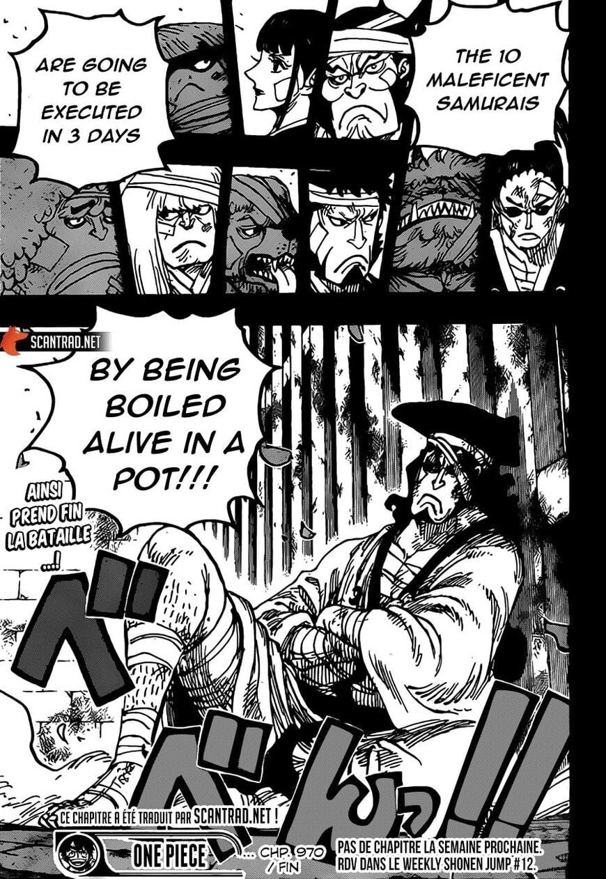 One Piece Manga Chapter 970 page 16 - Oden vs. Kaidou