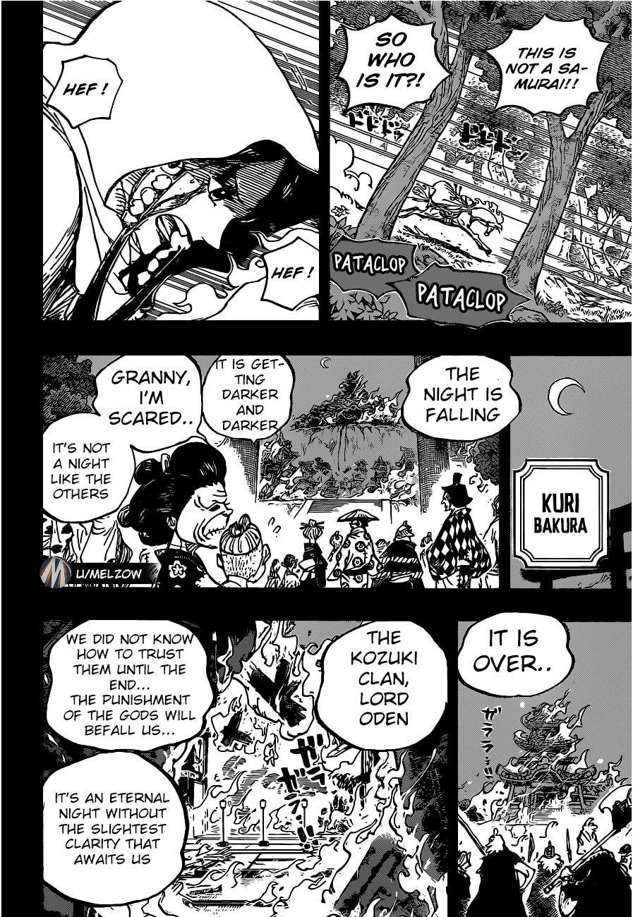 One Piece Manga Chapter 973 page 11 - The Kouzuki Clan