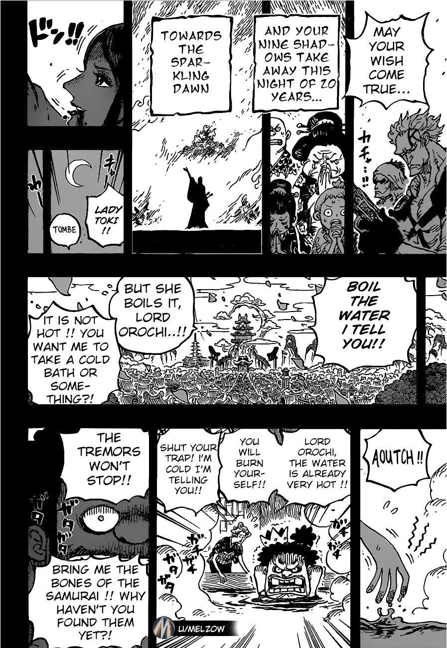 One Piece Manga Chapter 973 page 13 - The Kouzuki Clan