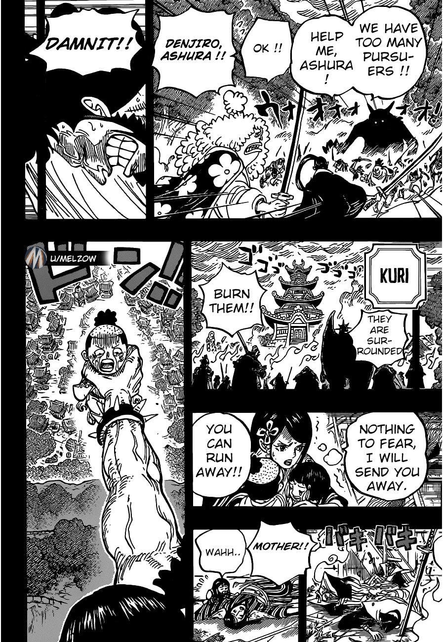 One Piece Manga Chapter 973 page 6 - The Kouzuki Clan