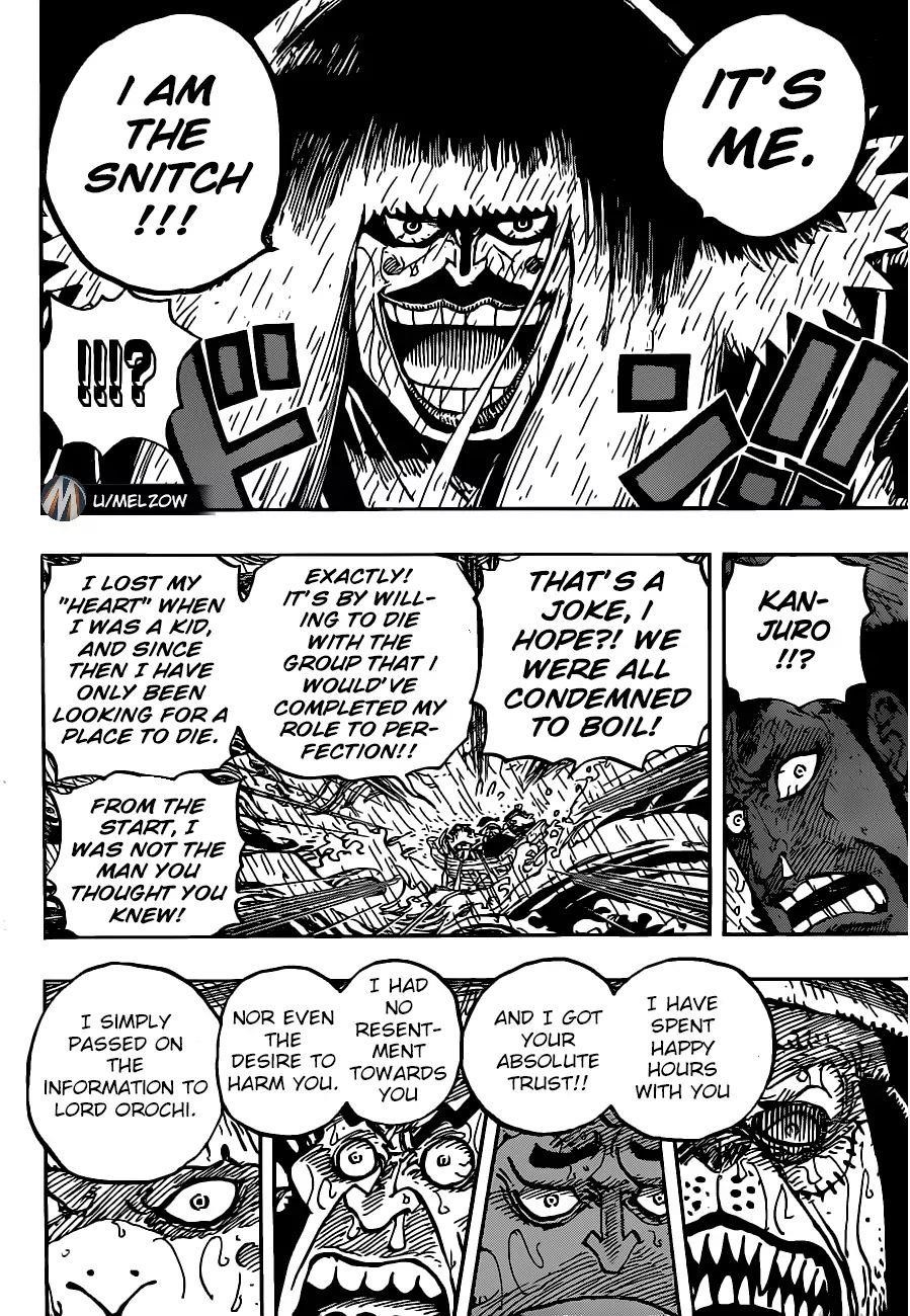 One Piece Manga Chapter 974 page 10 - Onward to Onigashima!!