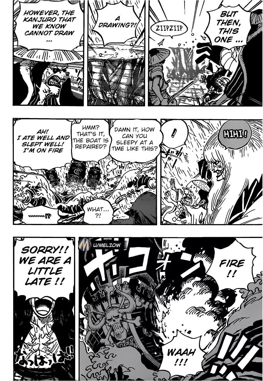 One Piece Manga Chapter 974 page 13 - Onward to Onigashima!!