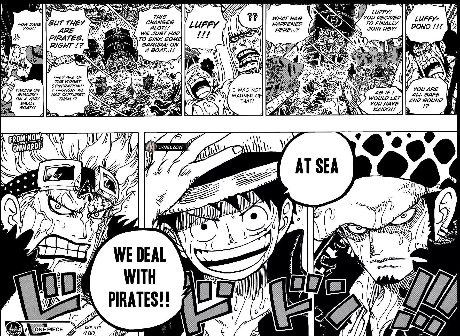 One Piece Manga Chapter 974 page 15 - Onward to Onigashima!!