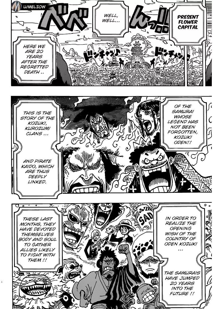 One Piece Manga Chapter 974 page 6 - Onward to Onigashima!!
