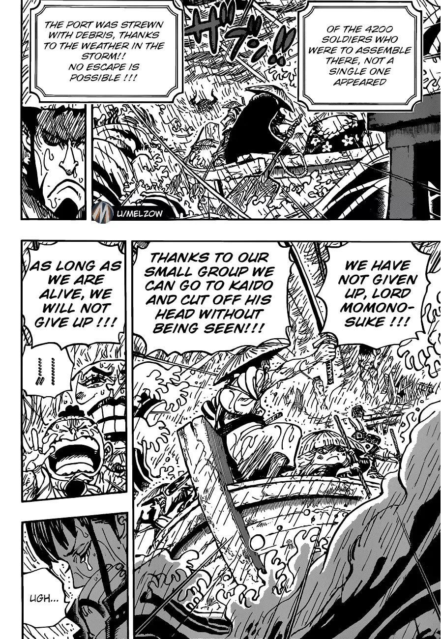 One Piece Manga Chapter 974 page 8 - Onward to Onigashima!!