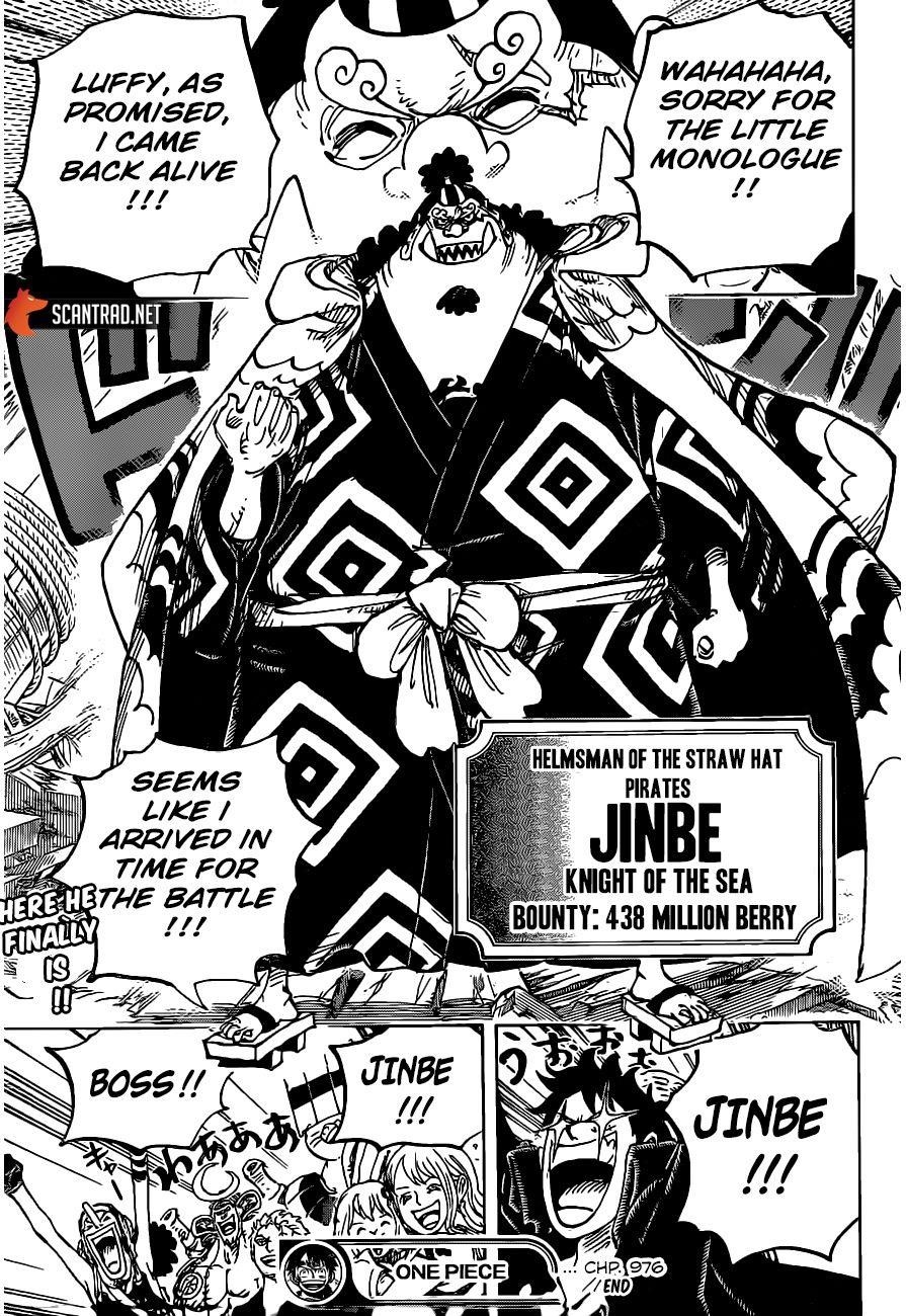 One Piece Manga Chapter 976 page 18 - Begging Your Pardon!!!