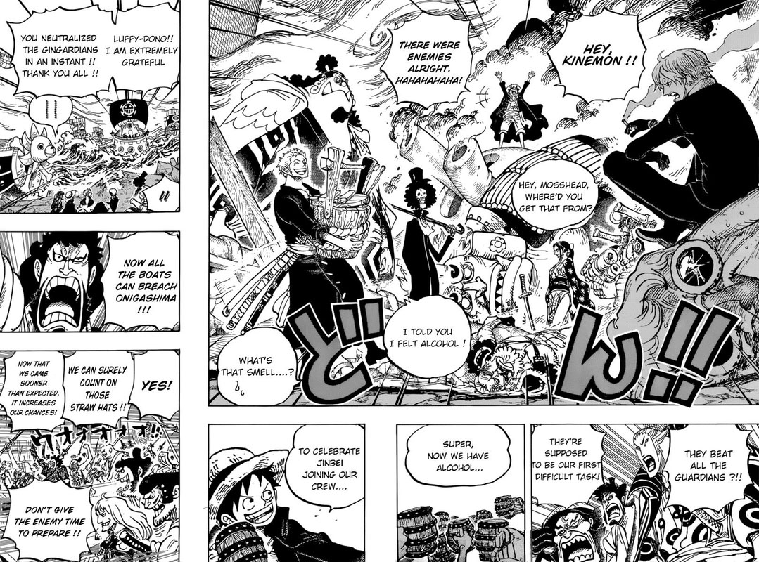 One Piece Manga Chapter 977 page 12 - The Party's Off!!!