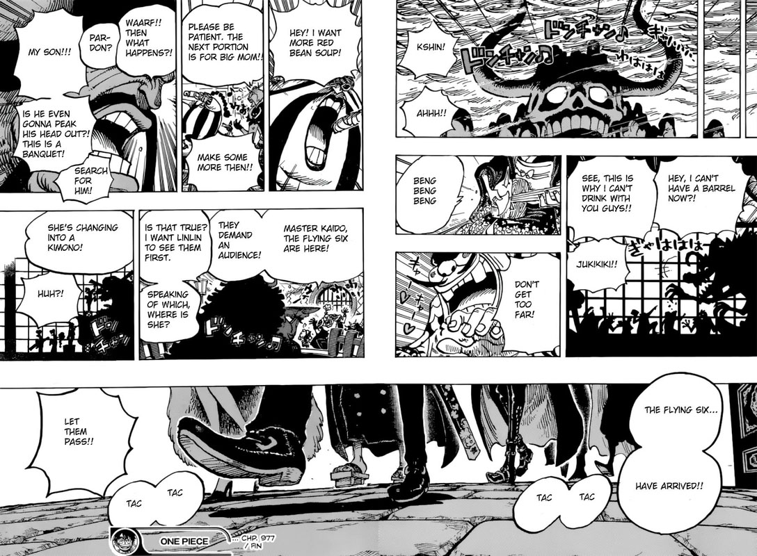 One Piece Manga Chapter 977 page 15 - The Party's Off!!!