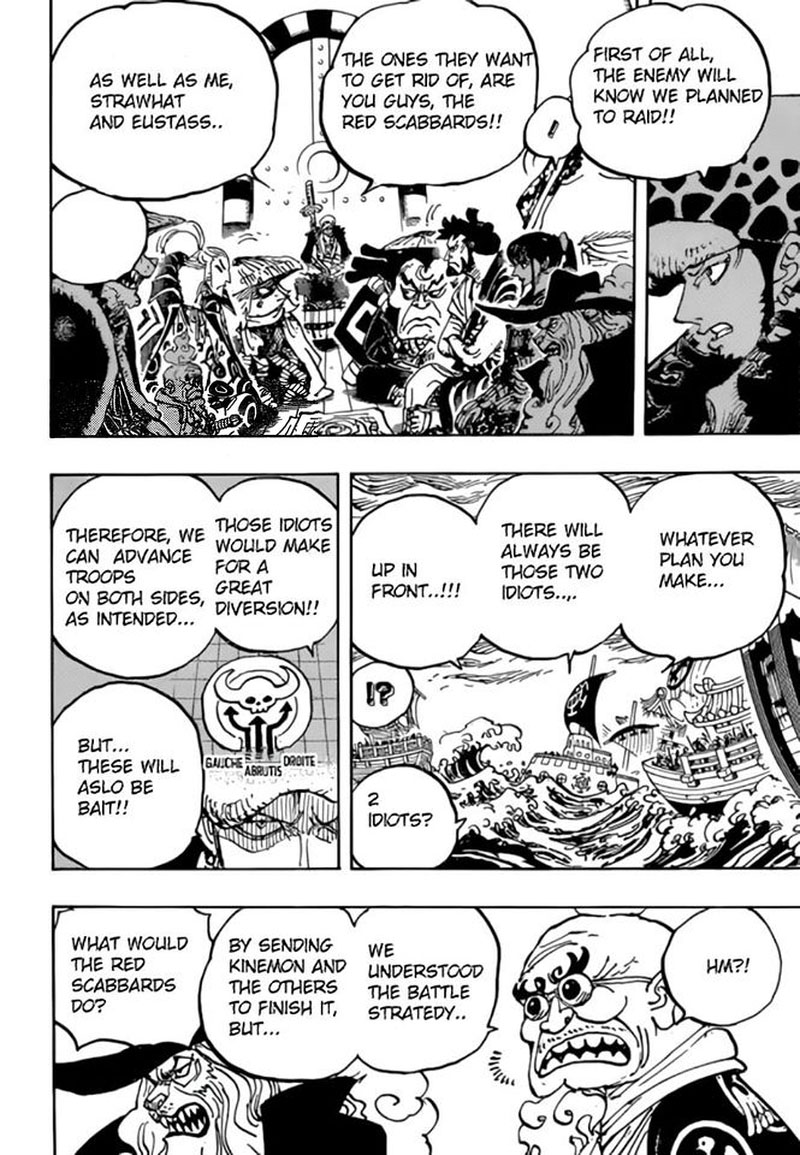 One Piece Manga Chapter 977 page 6 - The Party's Off!!!