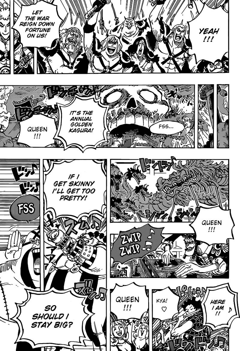 One Piece Manga Chapter 978 page 11 - Introducing the Tobiroppo