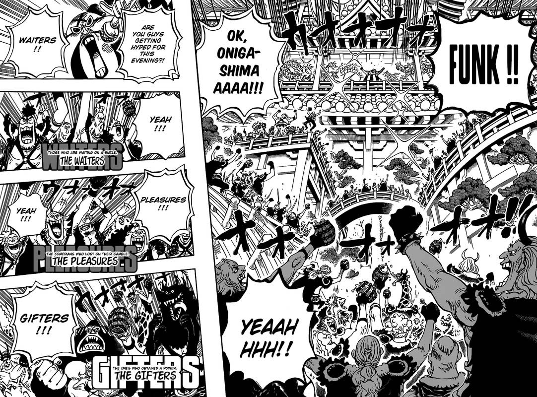 One Piece Manga Chapter 978 page 12 - Introducing the Tobiroppo