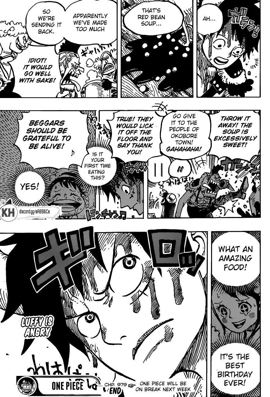 One Piece Manga Chapter 979 page 16 - Family Problem
