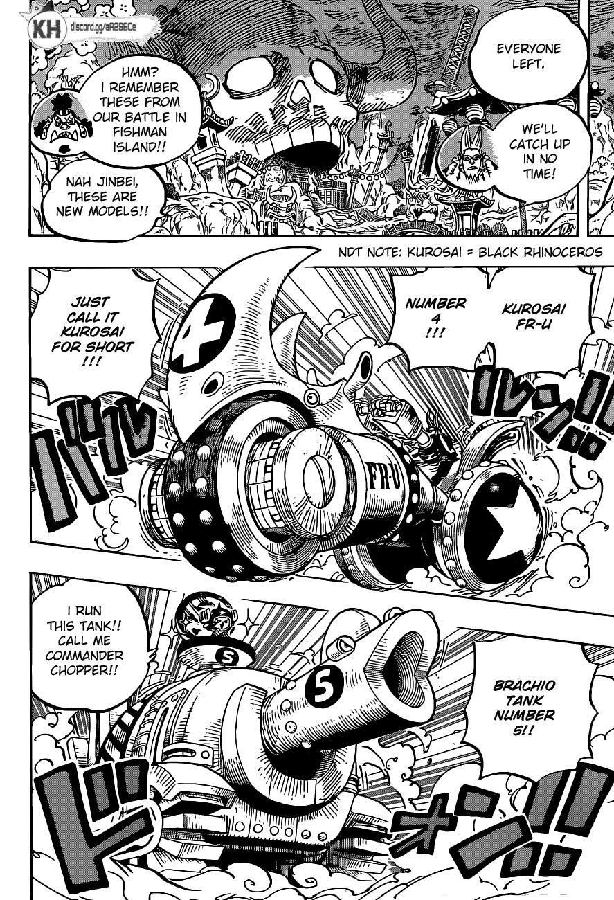 One Piece Manga Chapter 979 page 6 - Family Problem