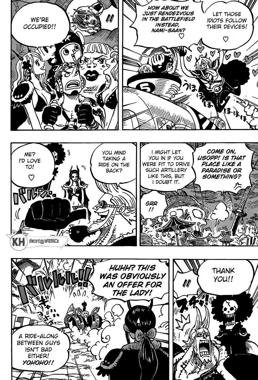 One Piece Manga Chapter 979 page 8 - Family Problem