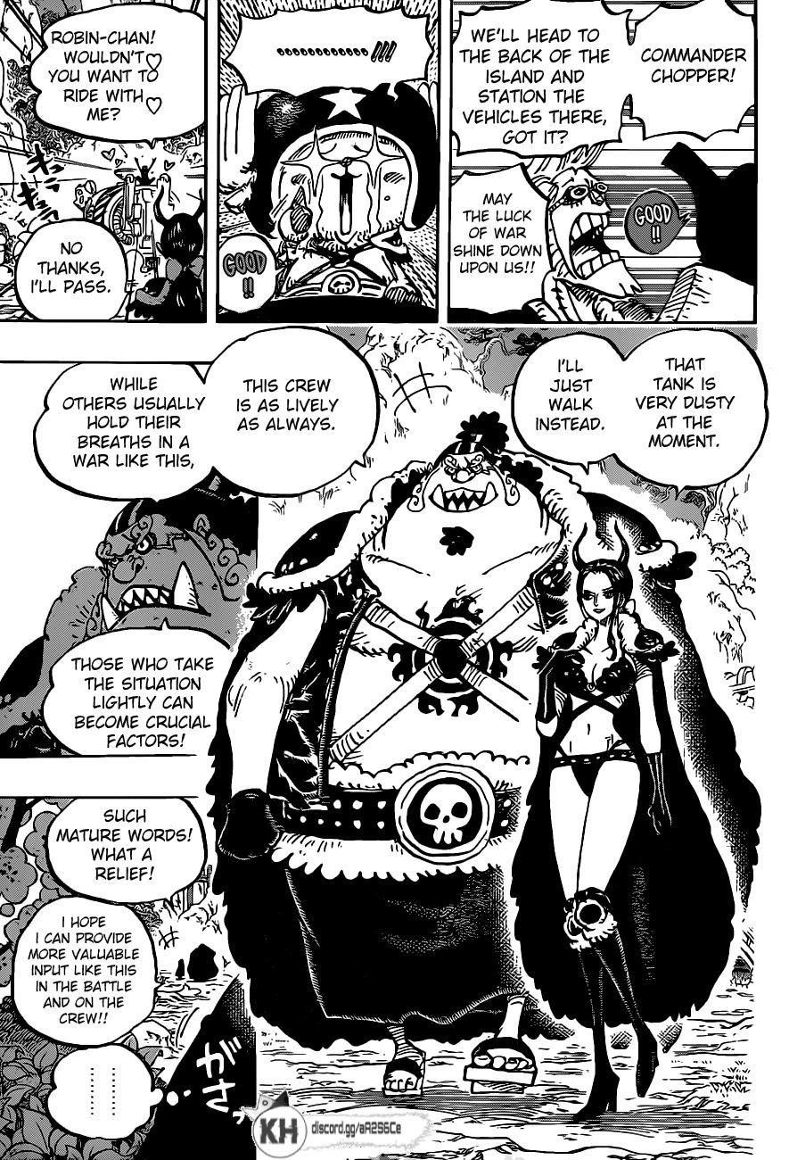 One Piece Manga Chapter 979 page 9 - Family Problem