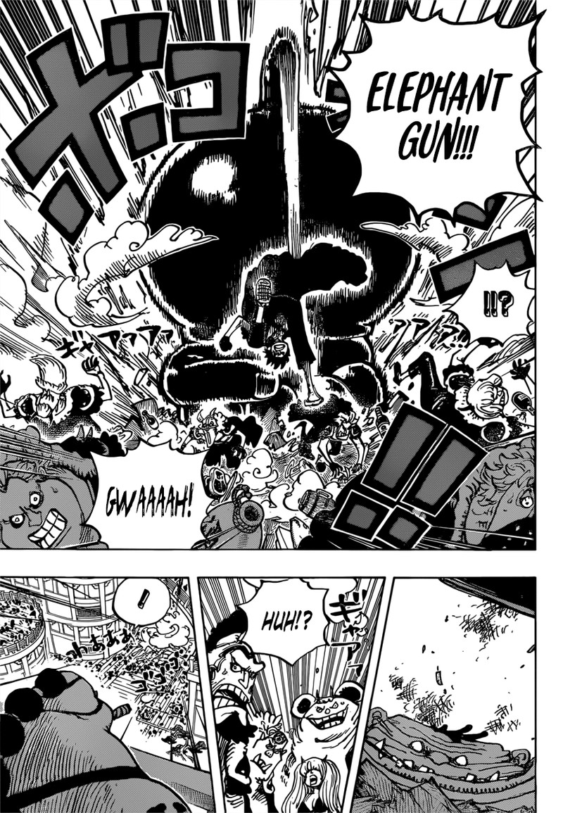 One Piece Manga Chapter 980 page 3 - Fighting Music