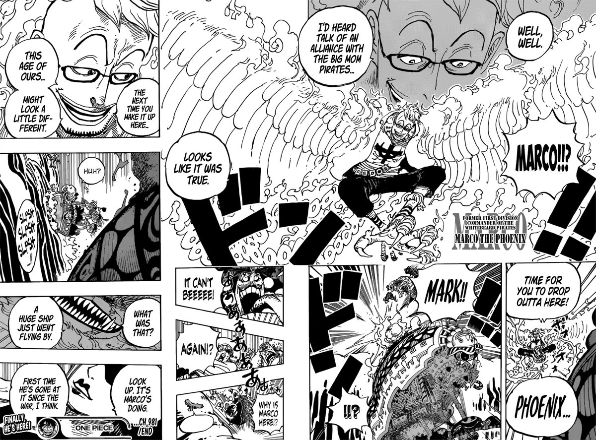 One Piece Manga Chapter 981 page 18 - Joining the Fight