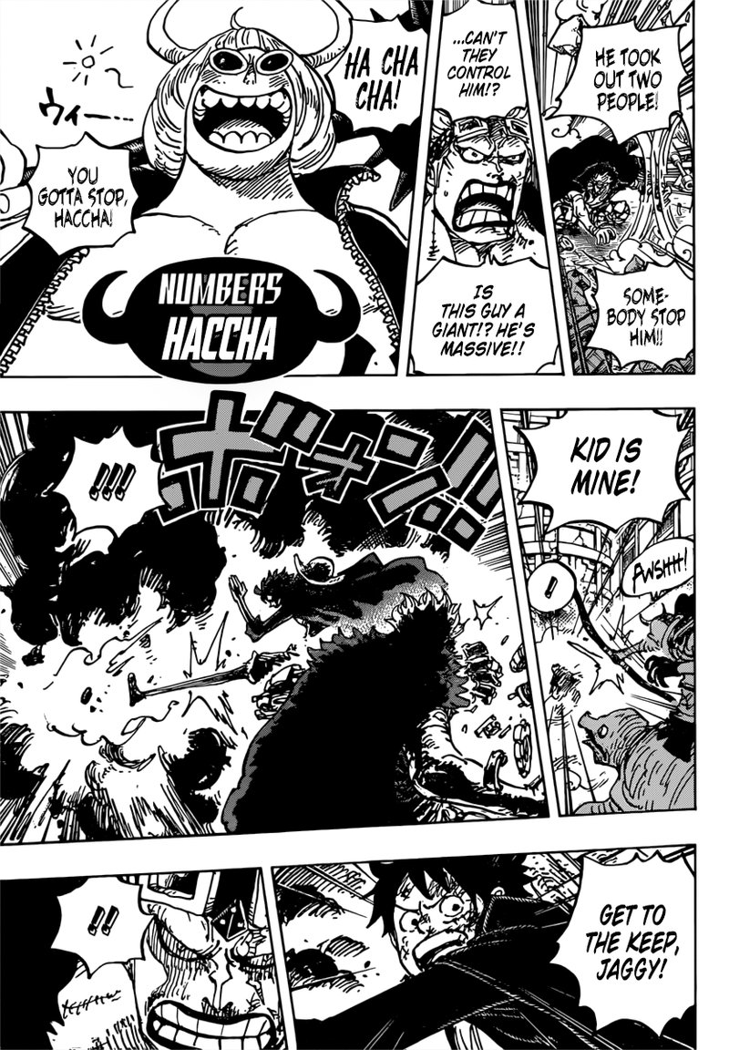One Piece Manga Chapter 981 page 7 - Joining the Fight