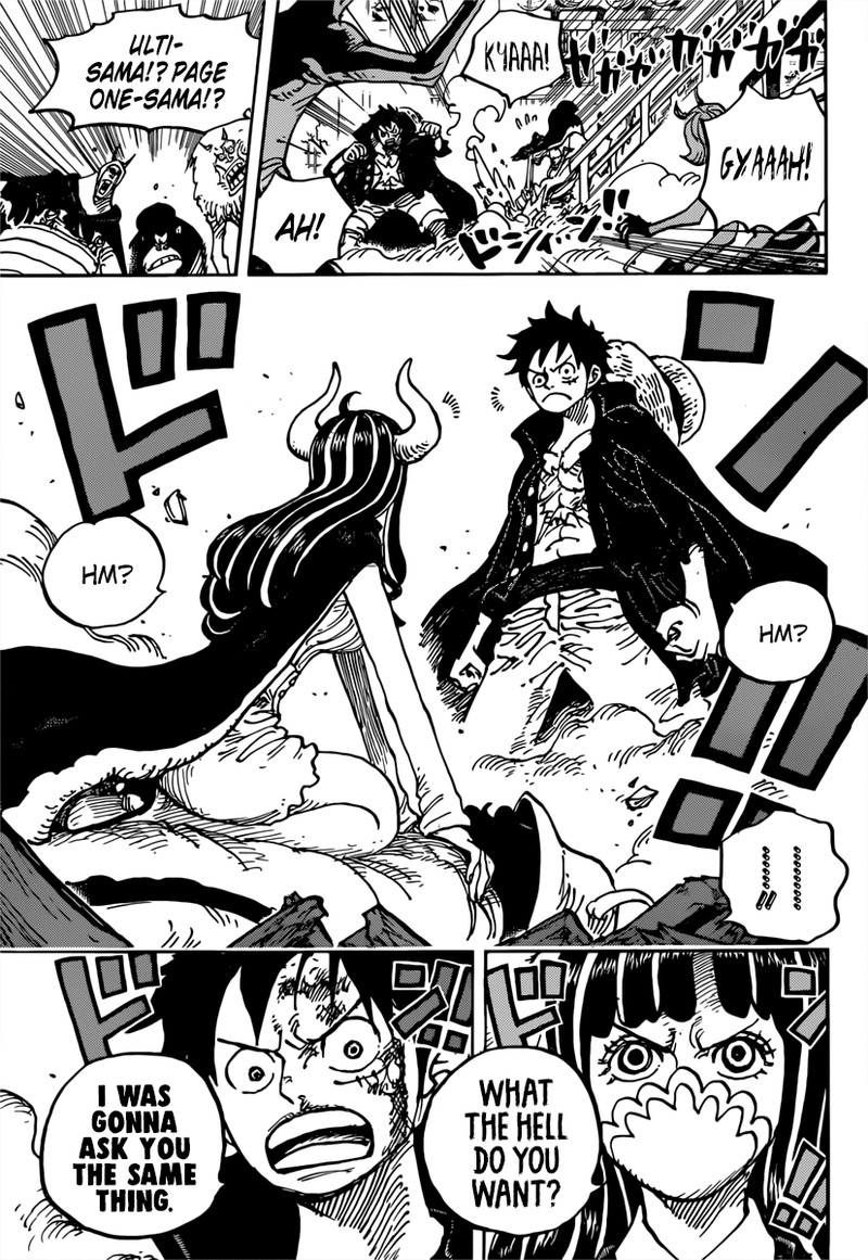 One Piece Manga Chapter 982 page 17 - Scoundrel Meets Scoundrel