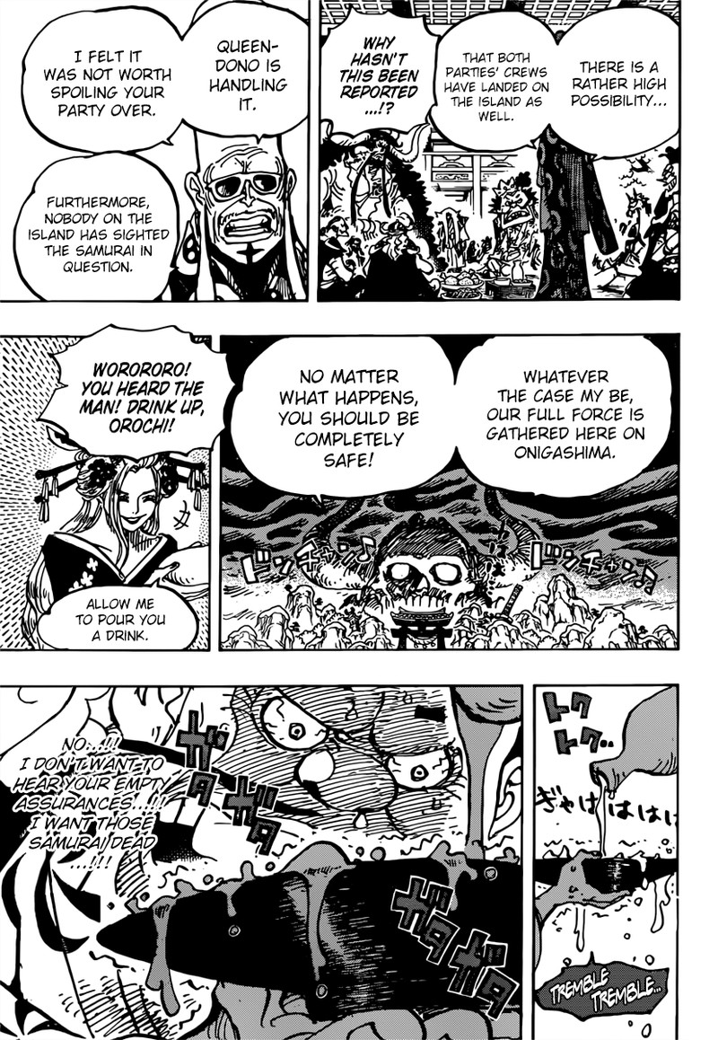 One Piece Manga Chapter 982 page 7 - Scoundrel Meets Scoundrel
