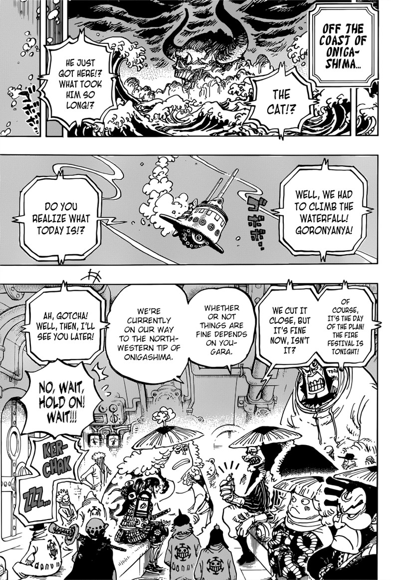 One Piece Manga Chapter 982 page 9 - Scoundrel Meets Scoundrel