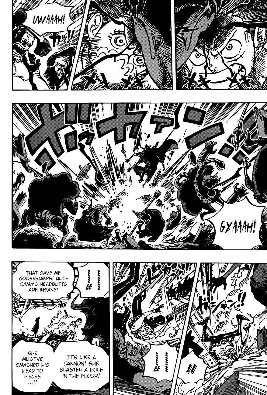 One Piece Manga Chapter 983 page 10 - Thunder