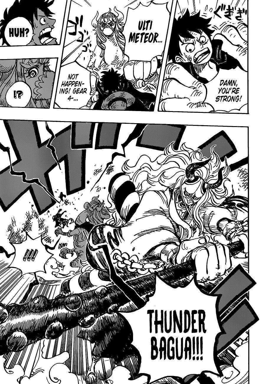 One Piece Manga Chapter 983 page 15 - Thunder