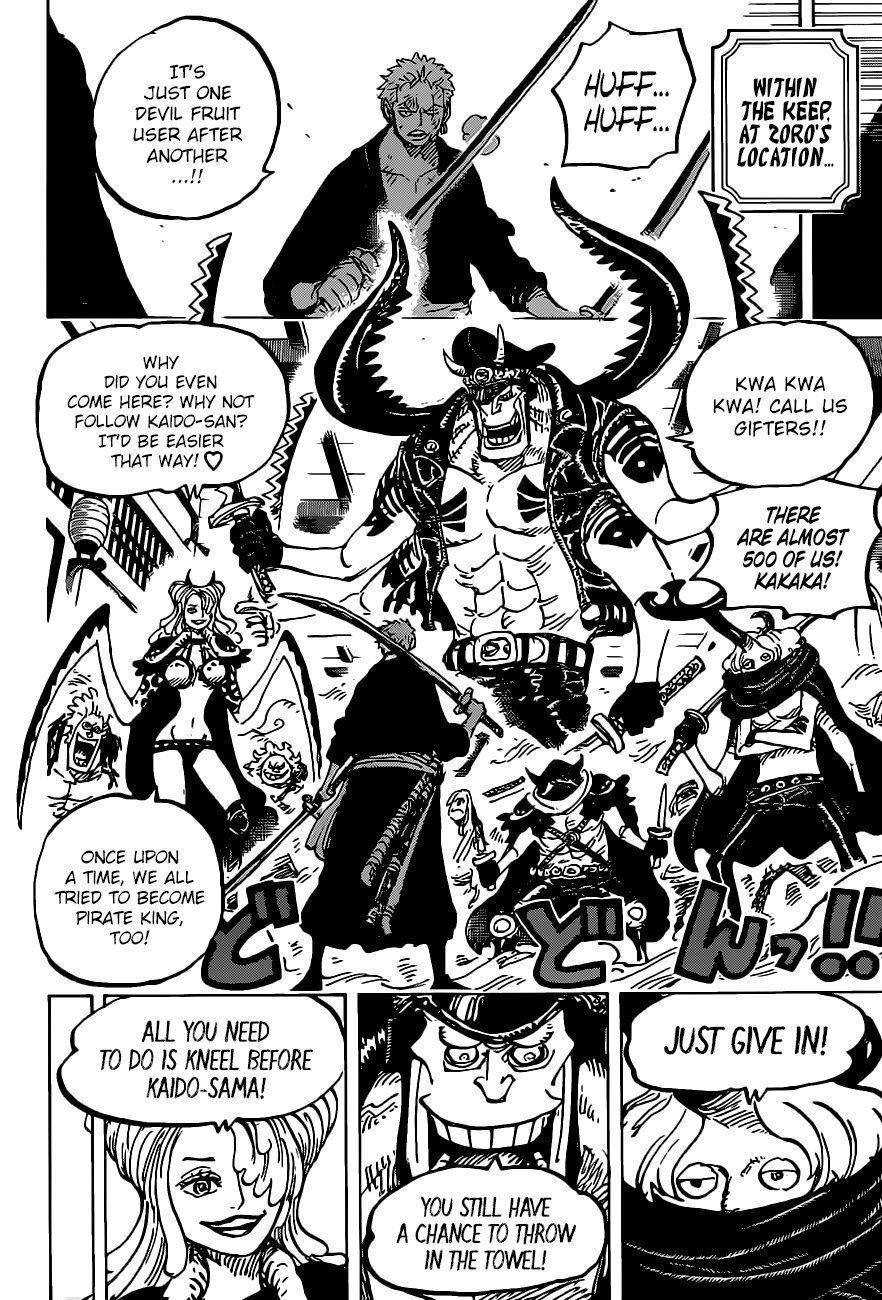 One Piece Manga Chapter 983 page 6 - Thunder