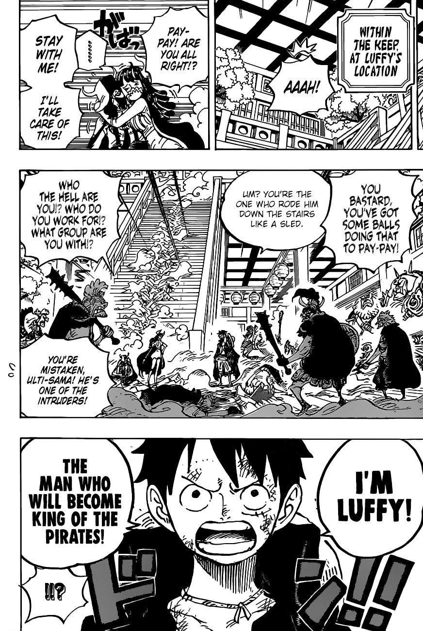 One Piece Manga Chapter 983 page 8 - Thunder