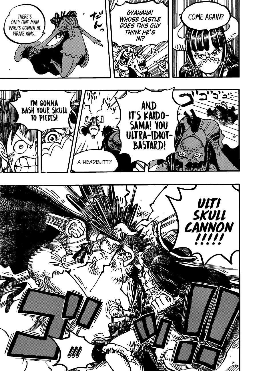 One Piece Manga Chapter 983 page 9 - Thunder