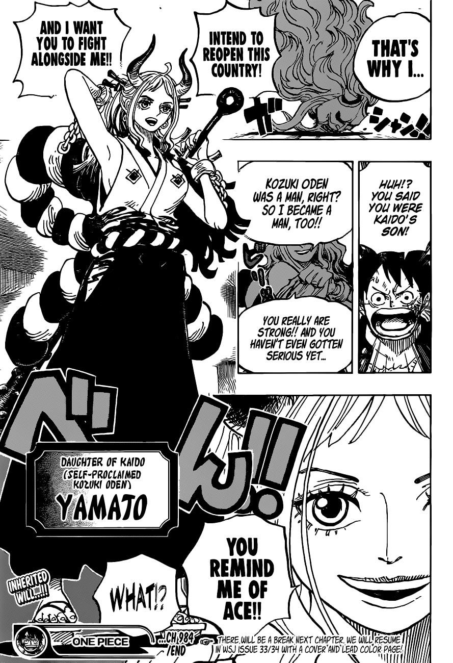 One Piece Manga Chapter 984 page 14 - My Bible