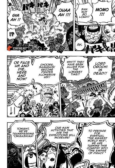 One Piece Manga Chapter 985 page 15 - New Onigashima Project
