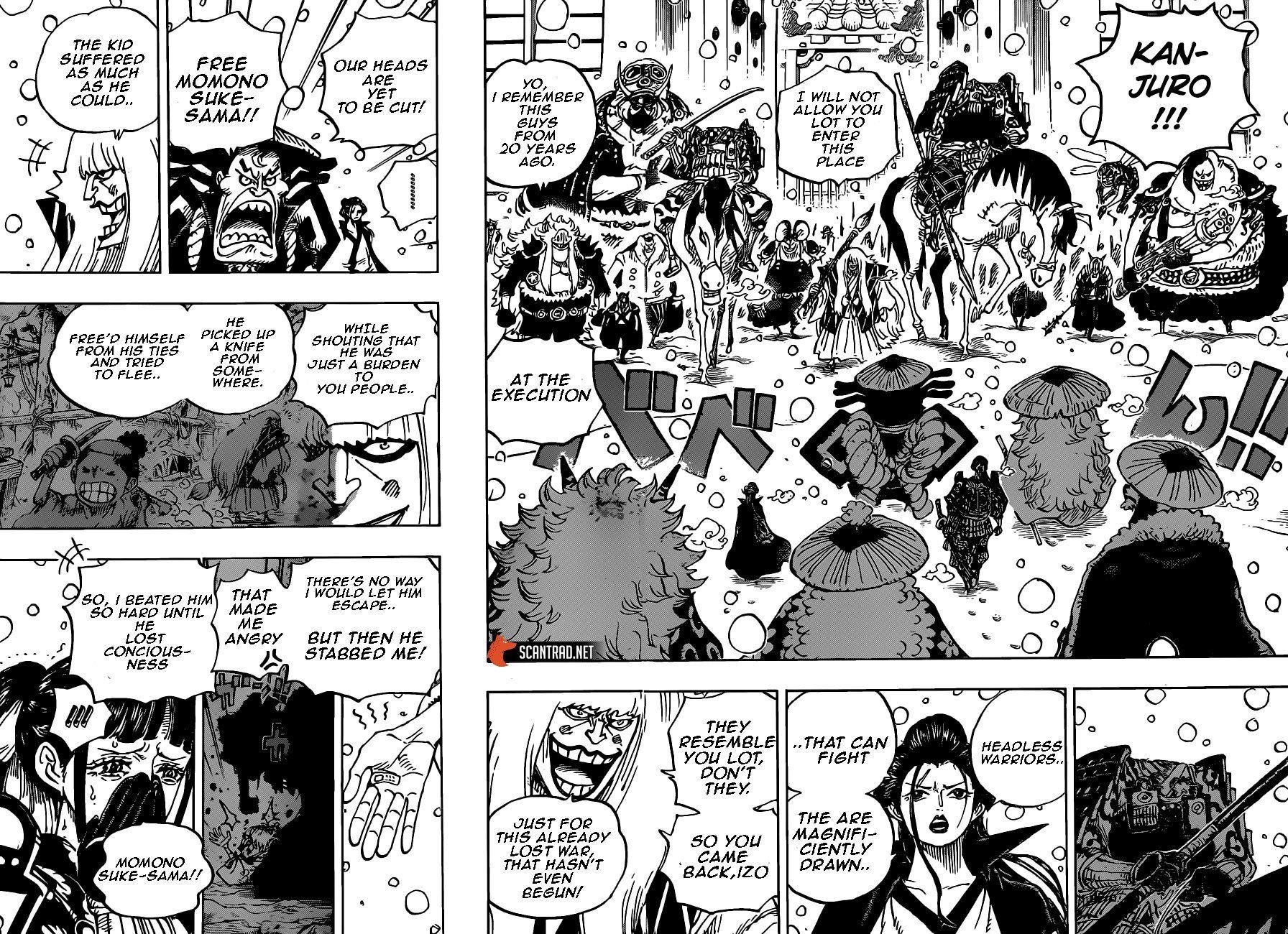 One Piece Manga Chapter 985 page 3 - New Onigashima Project