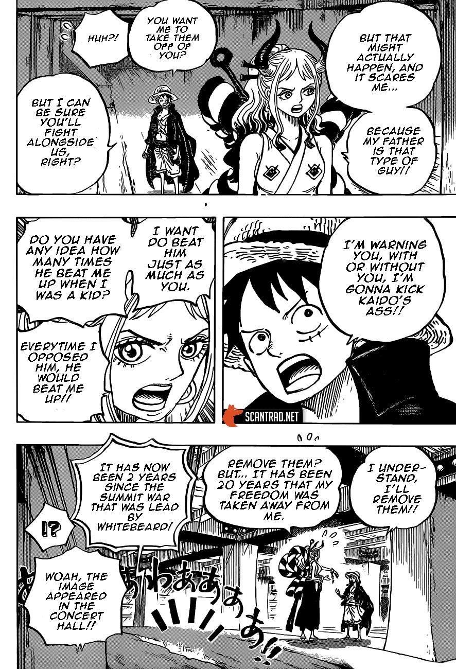 One Piece Manga Chapter 985 page 8 - New Onigashima Project